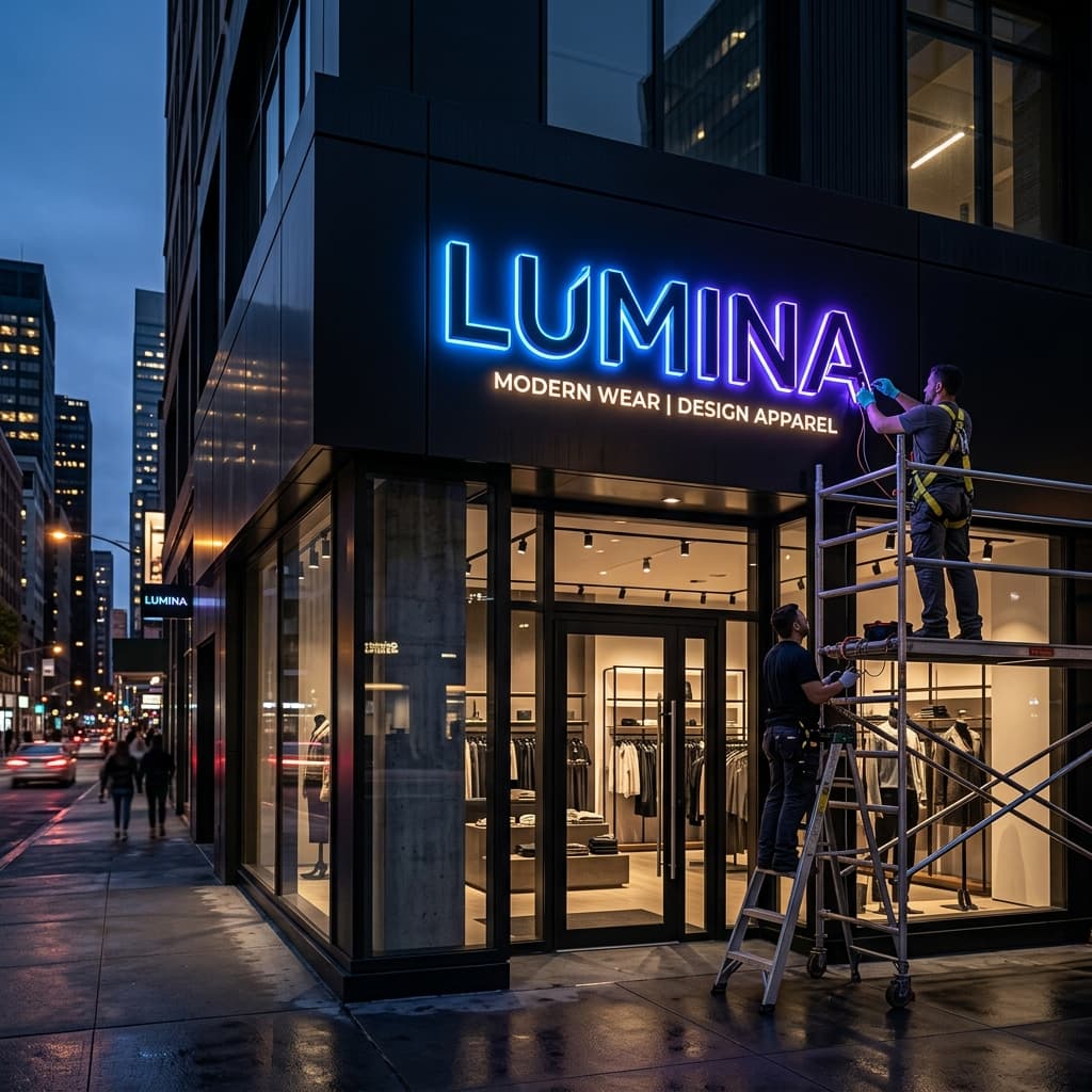 Neon Acrylic LED Letters